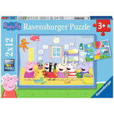 Ravensburger - Peppa Pig - Les aventures de Peppa - 2x12 pièces - Puzzles